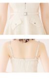 ROBE de FLEURS ローブドフルール サイドシアーフレアキャミドレス fm3225-c
