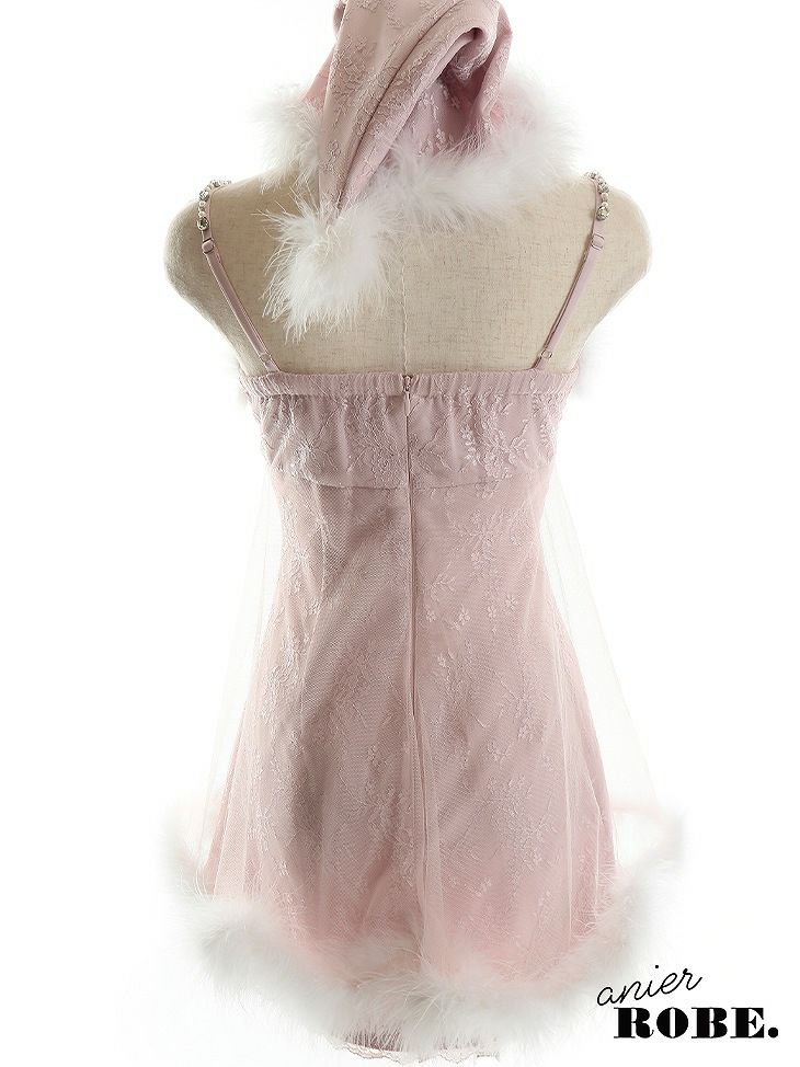 ROBE de FLEURS ローブドフルール Fairy tulle baby doll Santa [帽子付き] fm-anier4025-c
