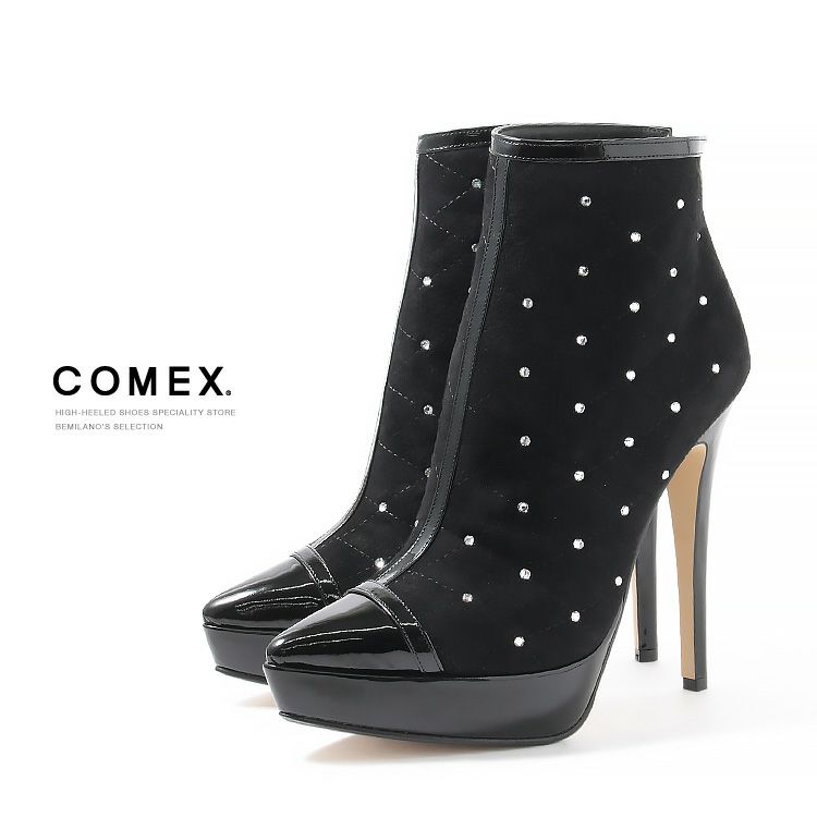 20％OFF SALE】コメックス COMEX ブーツ ピンヒール ポインテッドトゥ 