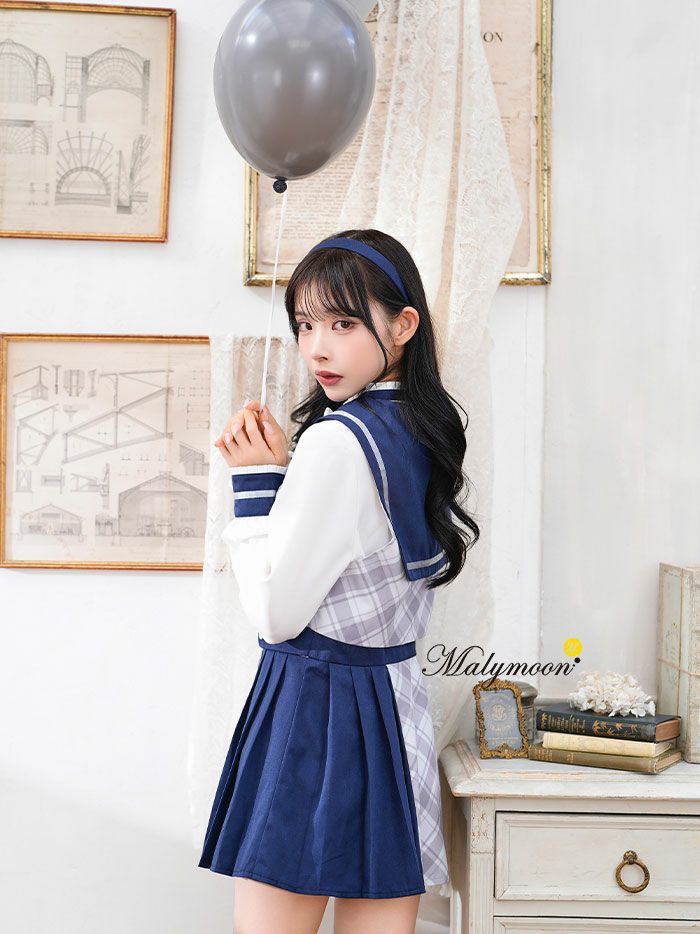 美品♡匿名配送】Malymoon クラシカルダブルリボンセーラー
