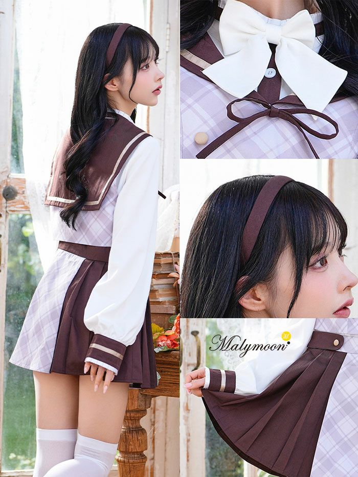 美品♡匿名配送】Malymoon クラシカルダブルリボンセーラー
