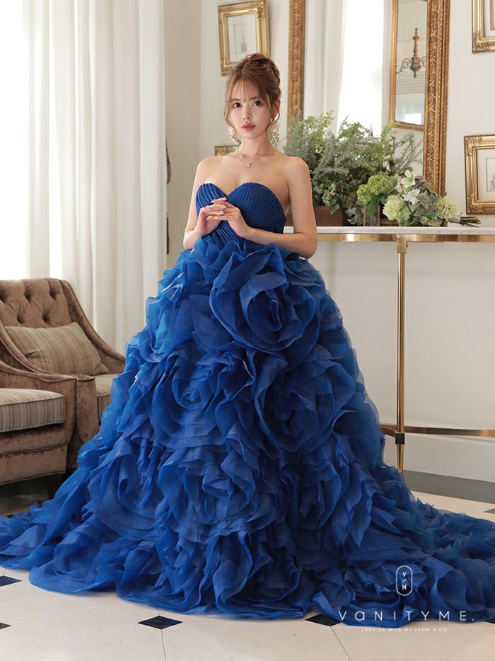 vanityME.couture. バニティミークチュール ローズモチーフフリル  