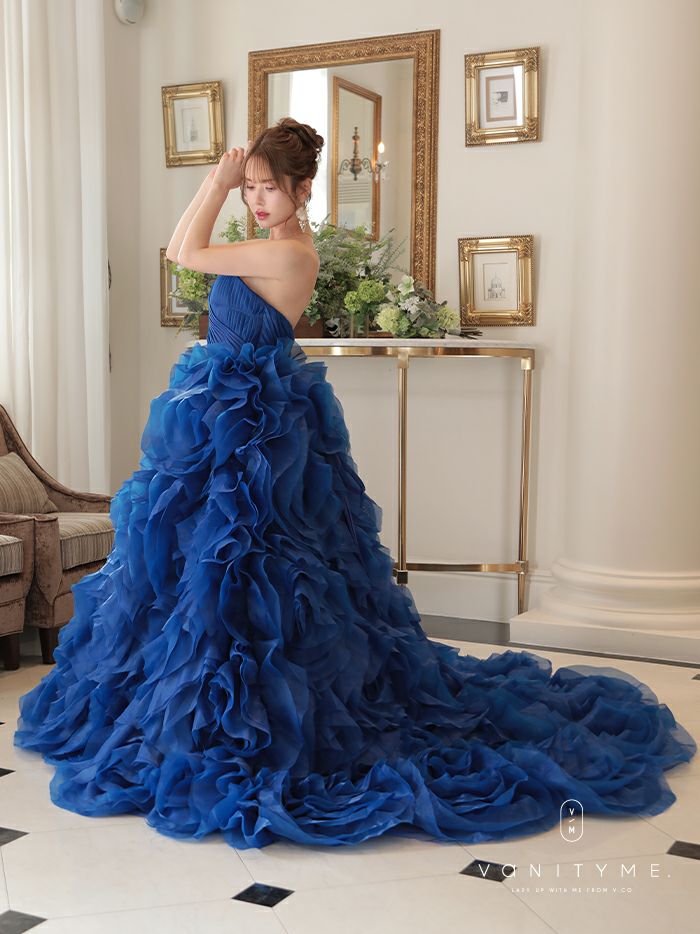 vanityME.couture. バニティミークチュール ローズモチーフフリル 
