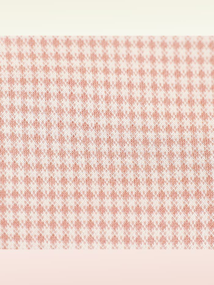 PURESS ピュアレス アッパーファスナーパールリボンチェックセパレートタイトミニドレス グレー ps302406-3