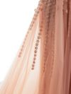 【3点セット】vanityME.couture. バニティミークチュール オフショル ビッグリボン フラワービジュー リボンショール付き プリンセス 姫 ロングドレス バースデードレス ピンク vctr-l-2425-2