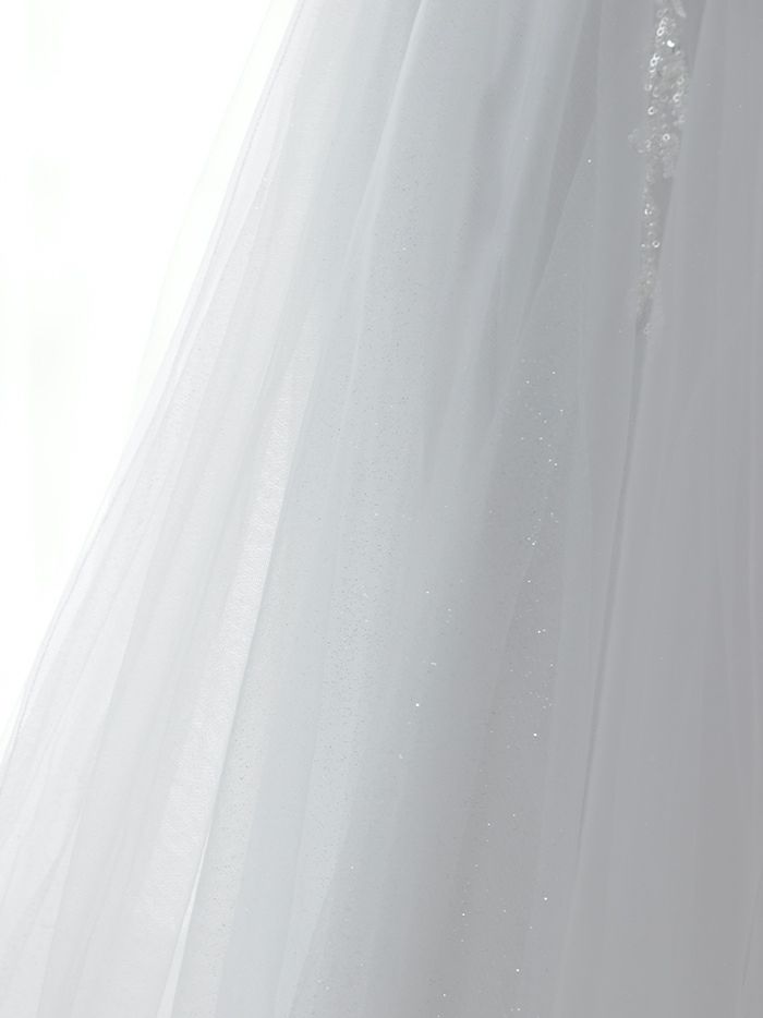 vanityME.couture.バニティミークチュール バストパール 刺繍レース Vカット バースデードレス インポート シンデレラ ロングドレス ホワイト vctr-l-2431-1