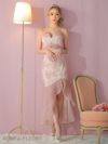 ROBE de FLEURS ローブドフルール ブルー レース×オーガンジーセットアップロングドレス fm3701-1