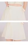 ROBE de FLEURS ローブドフルール ピンク チェックビジューサイドリボンセットアップミニキャバドレス fm3722-2