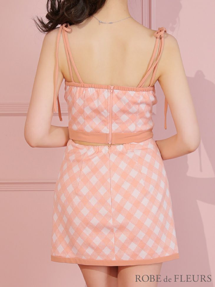 ROBE de FLEURS ローブドフルール バストジッパー×ショルダー