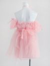 【6点セット】Flower Tulle BUNNY フラワーチュールバニー[ピンク] vcsbn-23341-3