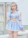 【10点セット】vanityME. × Malymoon ..天使界隈..キャンディホリックアイドルチャイナ [ ブルー/ラベンダー] mls50301-si