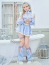【10点セット】vanityME. × Malymoon ..天使界隈..キャンディホリックアイドルチャイナ [ ブルー/ラベンダー] mls50301-si