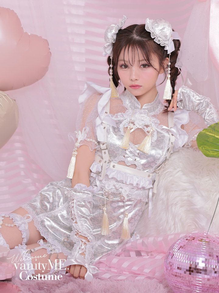 Malymoon マリームーン ホワイトハートホイップチャイナ ホワイト