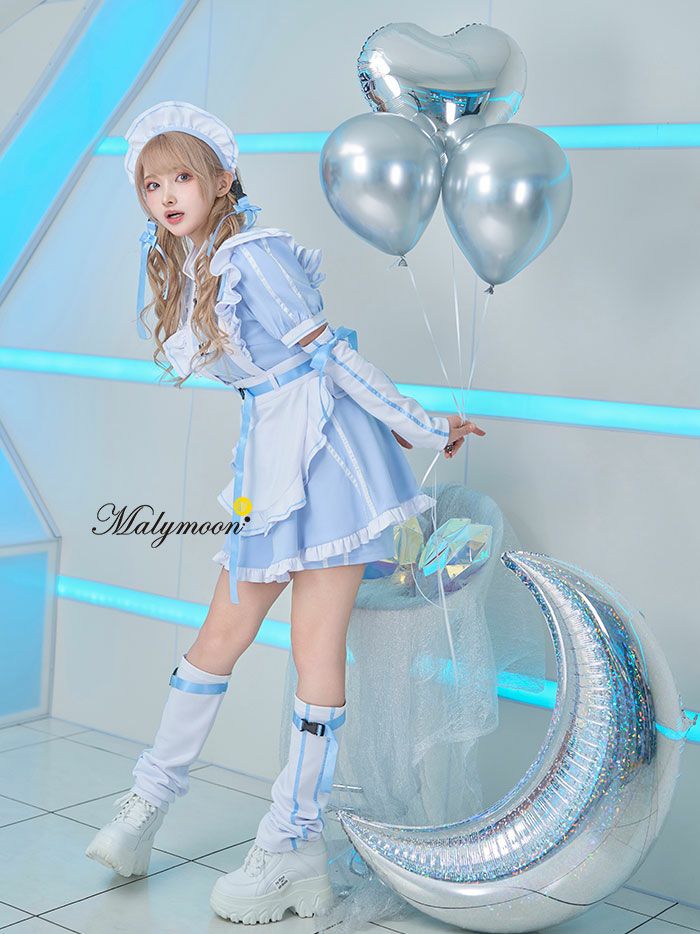 【6点セット】Malymoon マリーンムーン アクセントラインハーネスジャージメイド ml9793-2