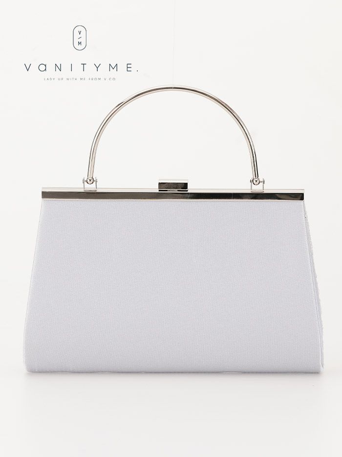 haremode ハレモード フォーマル 刺繍デザイン クラッチバッグ パーティーバッグ ベージュ・シルバー・ブラック vim-am-5069