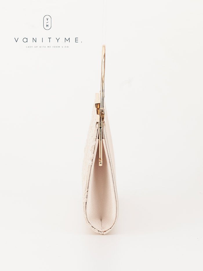 haremode ハレモード フォーマル 刺繍デザイン クラッチバッグ パーティーバッグ ベージュ・シルバー・ブラック vim-am-5069