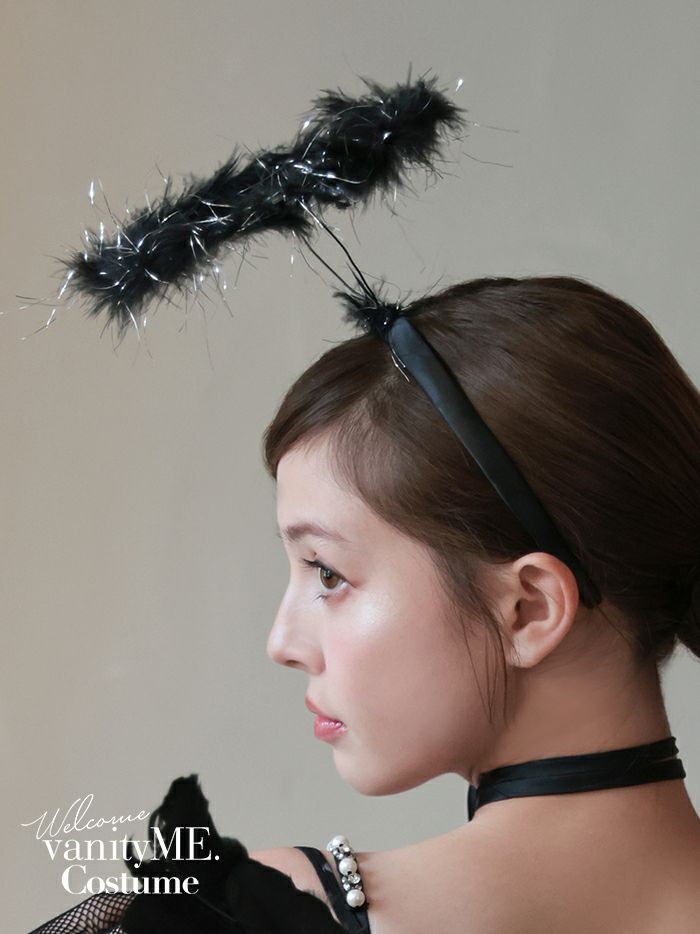 新品！Twist ファーカチューシャ ふわふわ カチューシャ ファー ヘアバンド[品番：JRKW0002554
