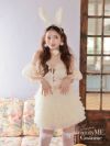 【3点セット】Tulle&Puff Bunny. アイボリー vcsbn-240319-2