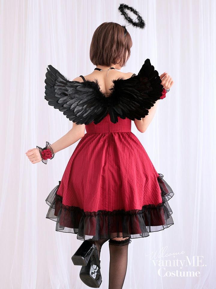 【3点セット】DEVIL ROSE. デビルローズ レッド [ソンアミちゃん着用] vcsot-240320-3a-sn