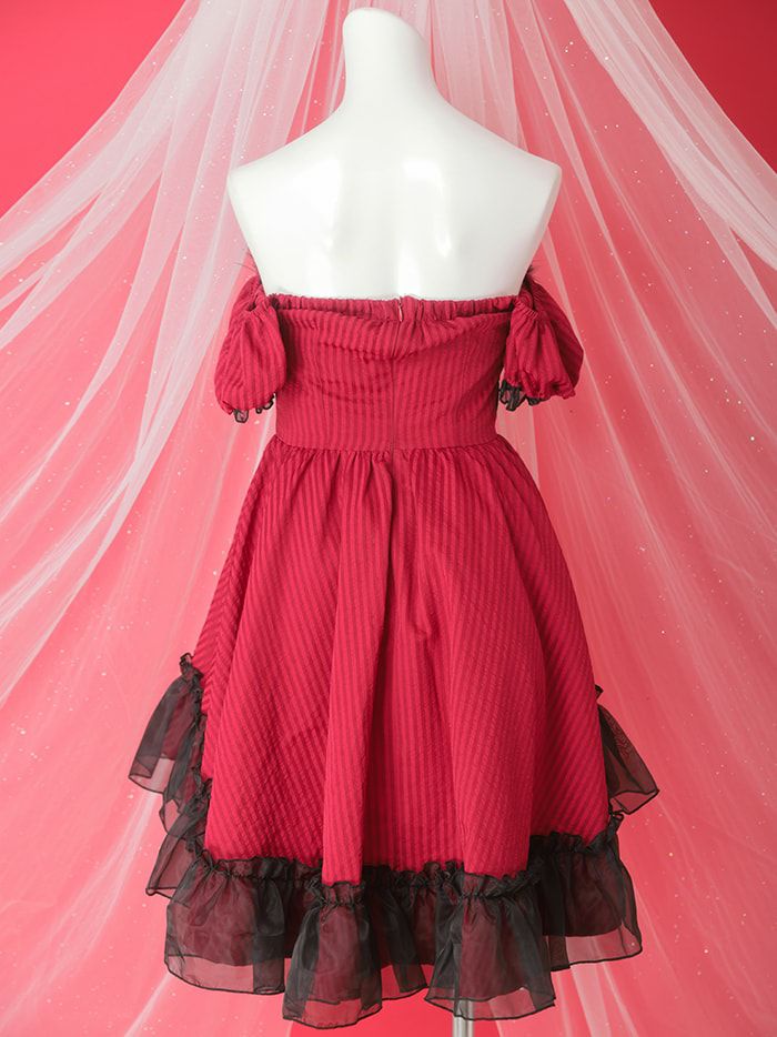 【2点セット】Gothic Bride Bunny. ゴシックブライドバニー #LadyRed レッド vcsbn-240320-1-na