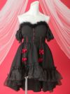 【3点セット】Gothic Devil. ゴシックデビル ブラック vcsot-240320-1a-na