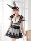 【3点セット】RoseTulle Bunny ブラック vcsbn-240317-1