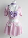 【4点セット】 Ｔ Sailor Heroine Ribbon Cat. ピンク×パープル vcsct-23971-3