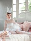 【4点セット】Charles de tyutyu Bunny. シャルルド チュチュ バニー ホワイト [りほちゃん着用] vcscd-0058-a-ri