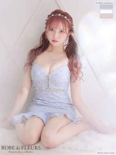 Glossy ローブドフルールグロッシー ダブルポイントリボン