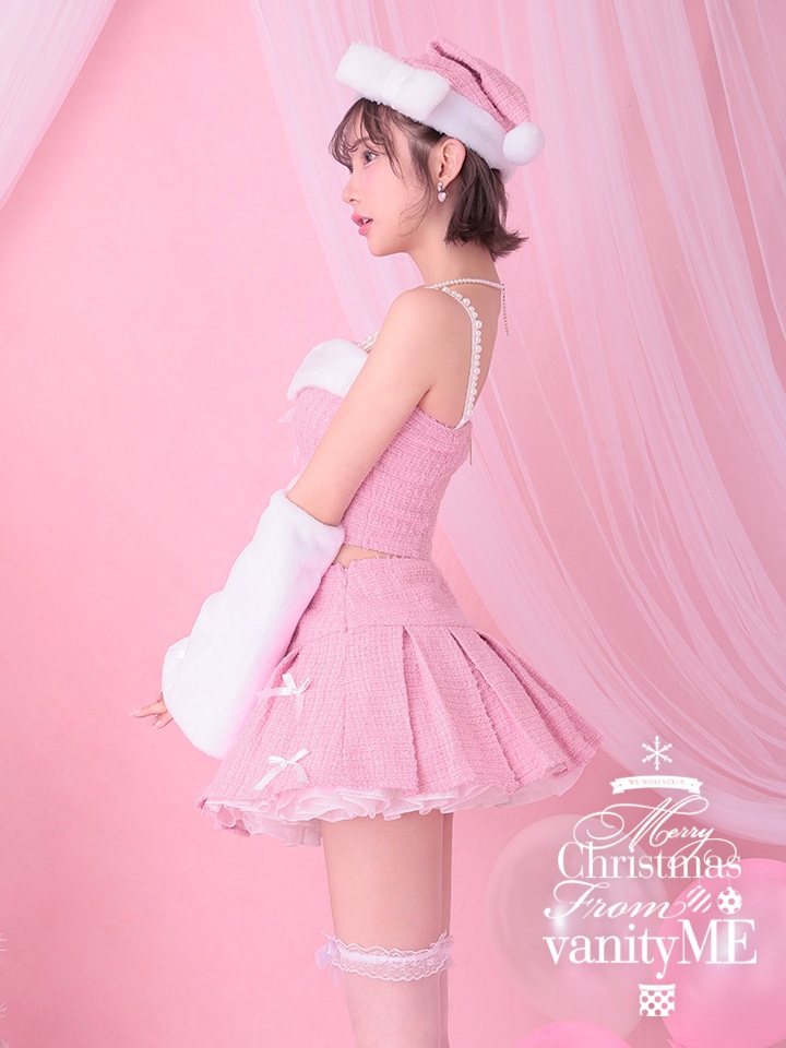 【4点セット】Winkle ウィンクル サンタ ピンク vcsst-23982-2