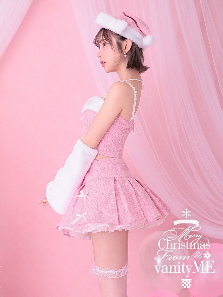 【4点セット】Winkle ウィンクル サンタ ピンク vcsst-23982-2