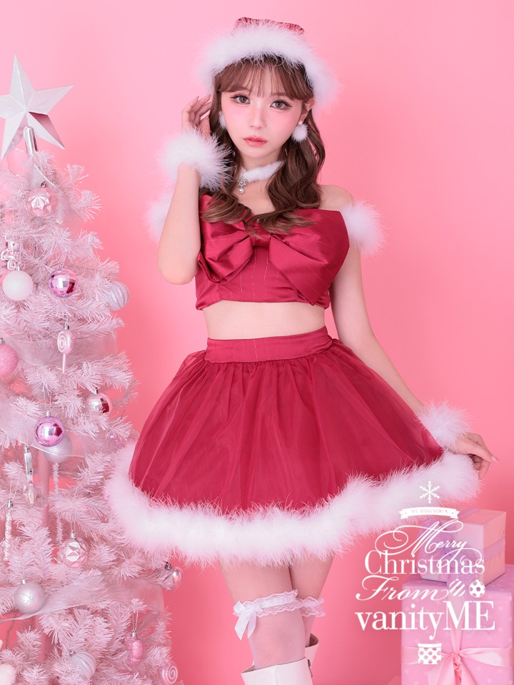 【3点セット】RIBBON core NO.1 リボンコア サンタ レッド vcsst-240573-4