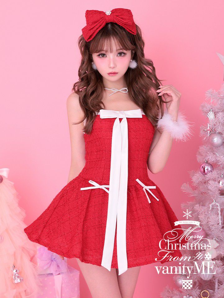 【2点セット】RIBBON core NO.2 リボンコア サンタ レッド vcsst-240737