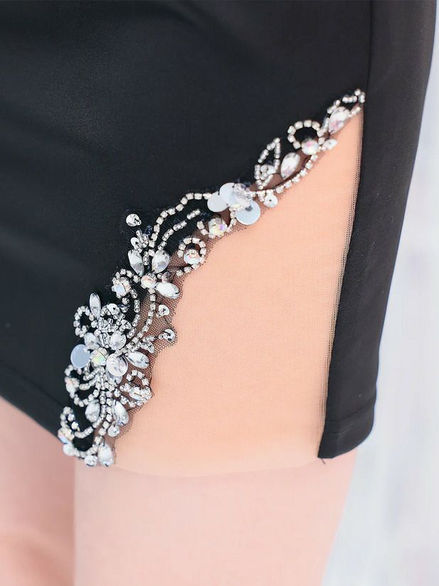 AngelR エンジェルアール バストシアービジュー刺繍プリーツデザインサテンタイトミニドレス ワインレッド ar24245-3