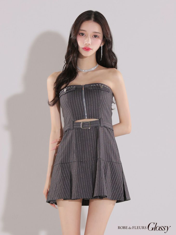 ROBE 甘く de FLEURS Glossy 2WAYドレス