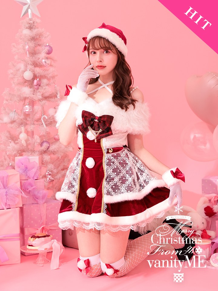 サンタセール特別価格】【7点セット】 vanityME. × Malymoon レッド