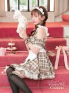 【8点セット】Malymoon マリームーン チョコレートチャンクチェックメイド [ ブラウン/レッド ] ml10207