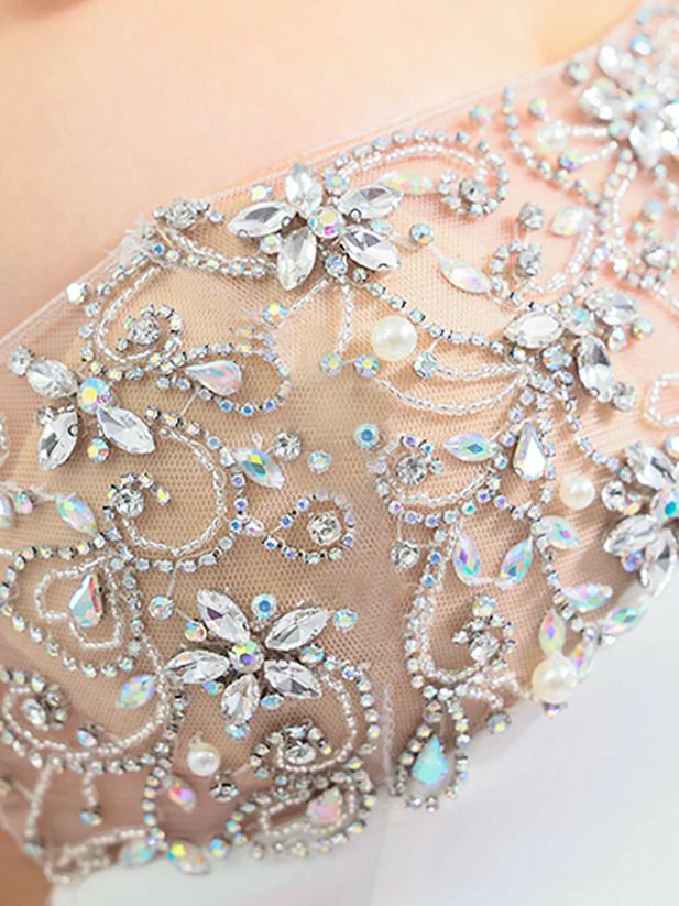 AngelR エンジェルアール リボンデザインアシンメトリービジューパールメッシュタイトミニドレス ピンク ar25802-1-ks