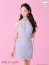 ROBE de FLEURS ローブドフルール シャーリングアメスリバストジップセットアップミニキャバドレス fm3787-c