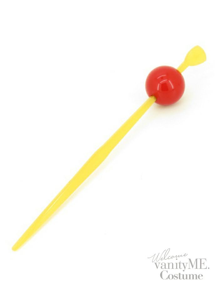 玉かんざし 赤 花魁 和装 髪飾り vcsit-24115