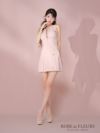 ROBE de FLEURS ローブドフルール バストジップノースリーブビジューミニキャバドレス fm3789
