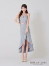ROBE de FLEURS ローブドフルール ジャガードチュールマーメイドセットアップキャバドレス fm3451