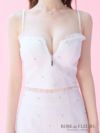 ROBE de FLEURS ローブドフルール ジャガードチュールマーメイドセットアップキャバドレス fm3451