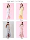 ROBE de FLEURS ローブドフルール ジャガードチュールマーメイドセットアップキャバドレス fm3451