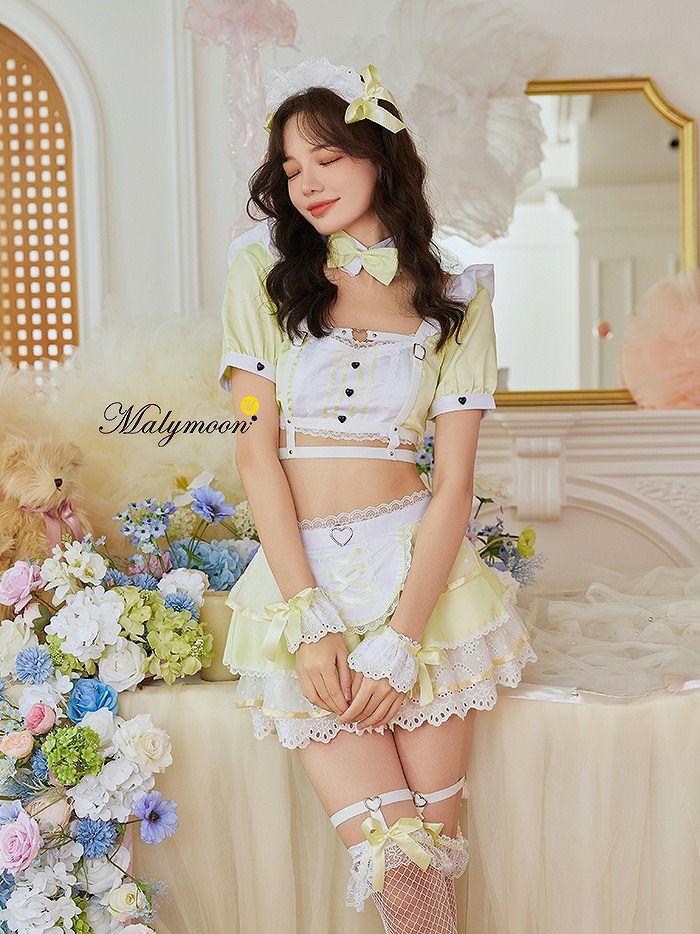 【8点セット】Malymoon マリームーン パステルカラーハーネスメイド [ ブルー / ライトピンク / イエロー / ベージュ ] ml9582-1