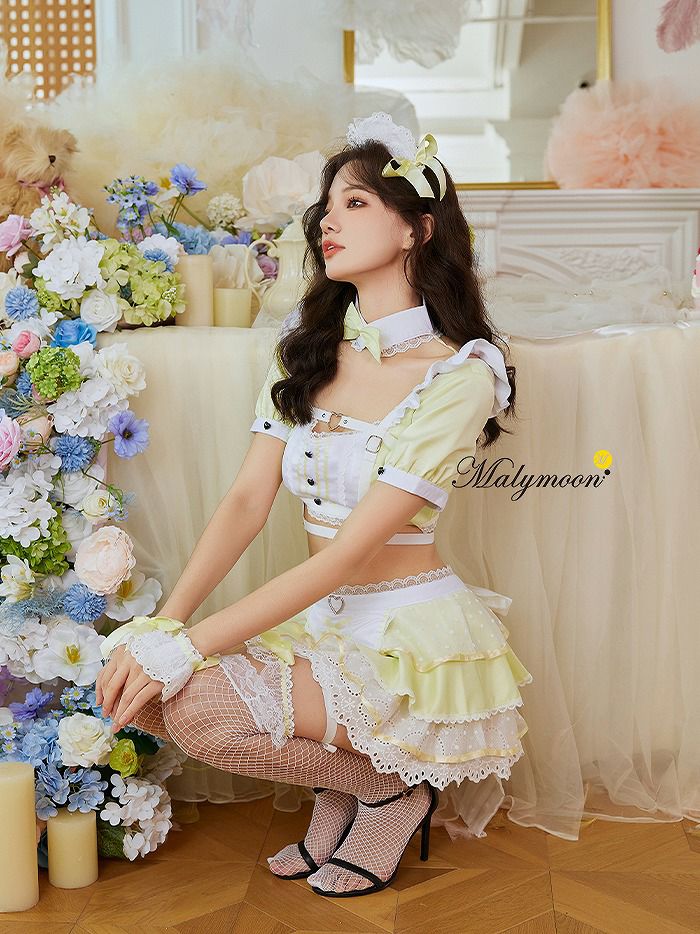 【8点セット】Malymoon マリームーン パステルカラーハーネスメイド [ ブルー / ライトピンク / イエロー / ベージュ ] ml9582-1