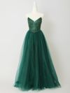 vanityME.couture. バニティミークチュール エメラルドビジュー ラメチュール プリンセス 姫 ロングドレス バースデードレス モスグリーン vctr-l-cc415