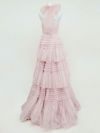 vanityME.couture. バニティミークチュール ラメチュール ボリュームフリル ロングドレス バースデードレス 主役ドレス 姫ドレス イベント 主役 プリンセス [ ブラック/ピンク ] vctr-l-54843-2