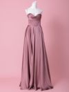 vanityME.couture. バニティミークチュール サテン バストドレープ コルセット ロングドレス バースデードレス モーヴローズ vctr-l-7481-1