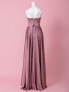 vanityME.couture. バニティミークチュール サテン バストドレープ コルセット ロングドレス バースデードレス モーヴローズ vctr-l-7481-1